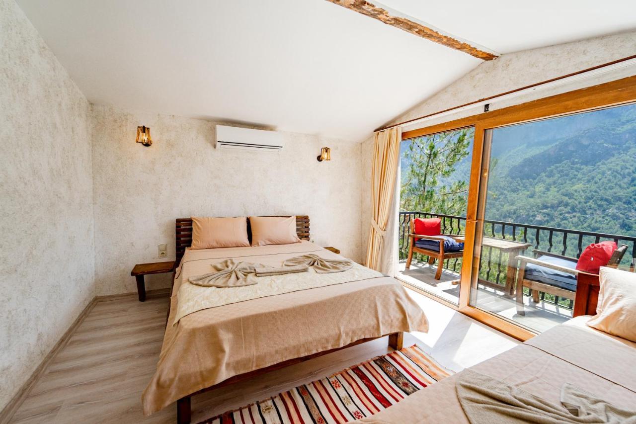 לינה וארוחת בוקר פאטהיה Manzara Bungalow מראה חיצוני תמונה
