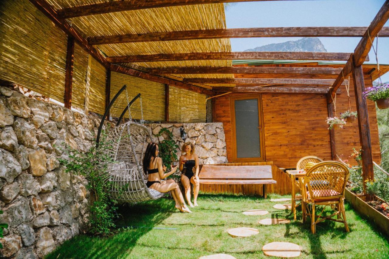 לינה וארוחת בוקר פאטהיה Manzara Bungalow מראה חיצוני תמונה