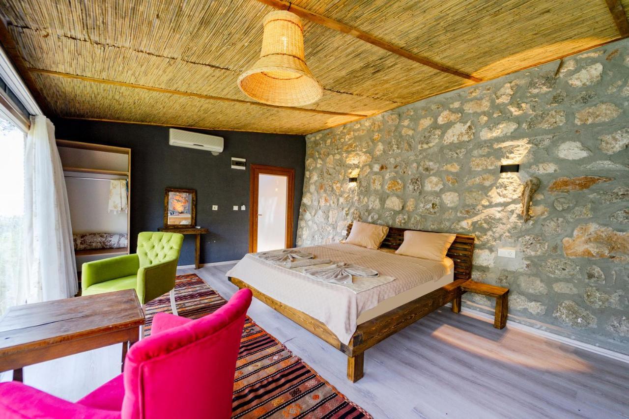 לינה וארוחת בוקר פאטהיה Manzara Bungalow מראה חיצוני תמונה